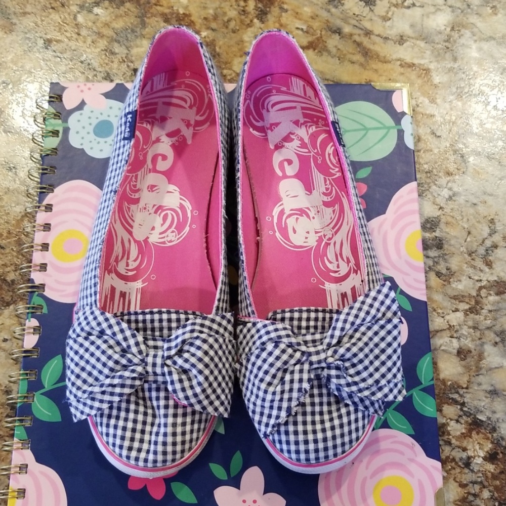 Keds slip on shoes.